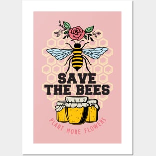 Save The Bees Posters and Art